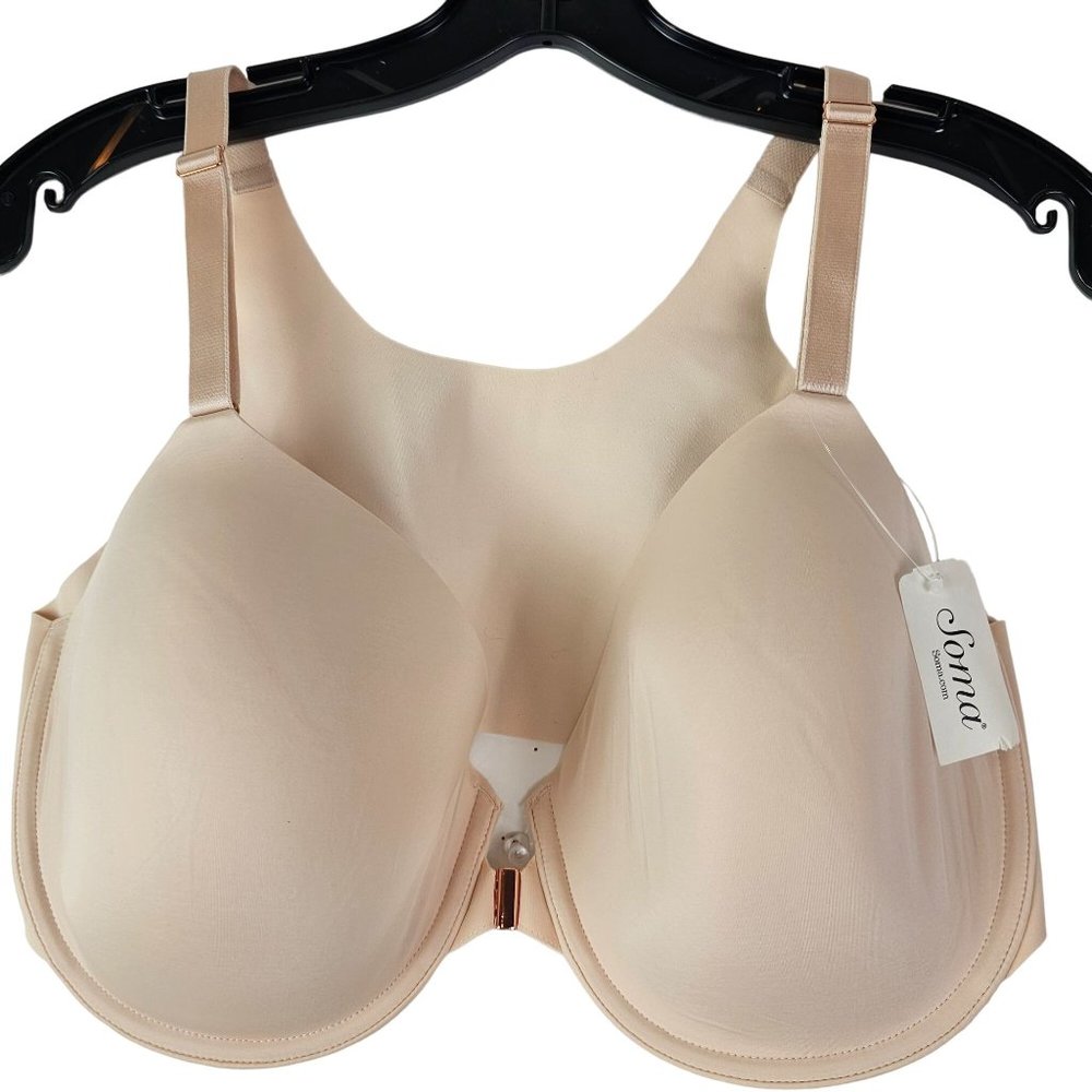 SOMA Womens Bra 570277686 Vanishing 360 Perfect Coverage 38DD FR CL Front Close